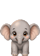 Elephant, one of the characters in the app