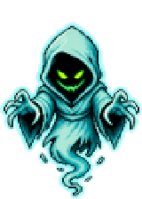 Ghost, one of the characters in the app